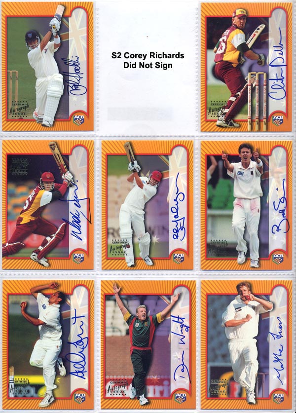 Topps ACB Gold 2000-01 (137) + Specials