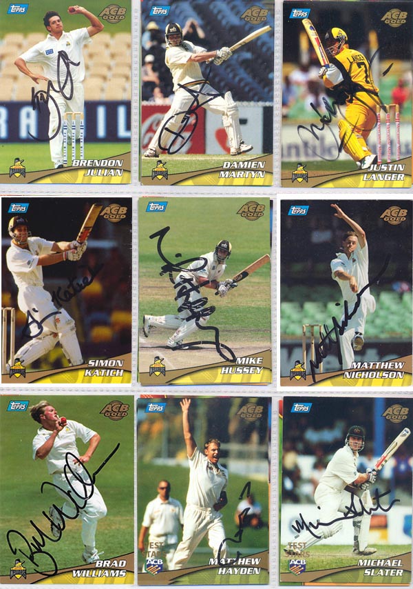 Topps ACB Gold 2000-01 (137) + Specials