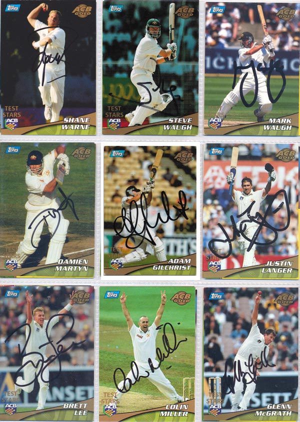 Topps ACB Gold 2000-01 (137) + Specials