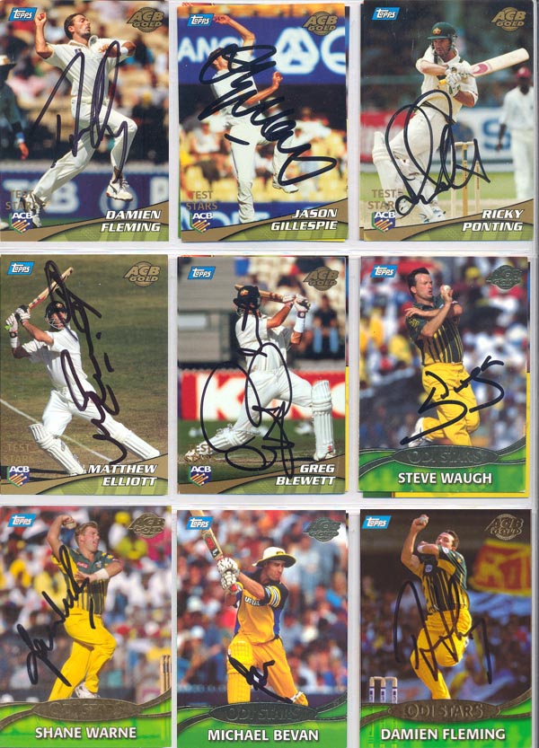 Topps ACB Gold 2000-01 (137) + Specials